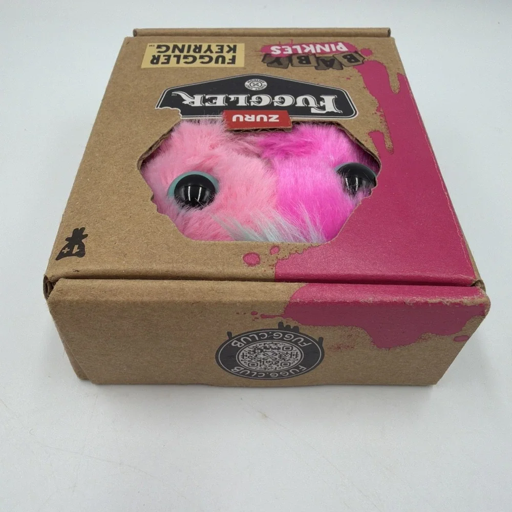 In Box Fuggler Baby Pinkles Pink Wide Eyed Screech Fugg 3.5